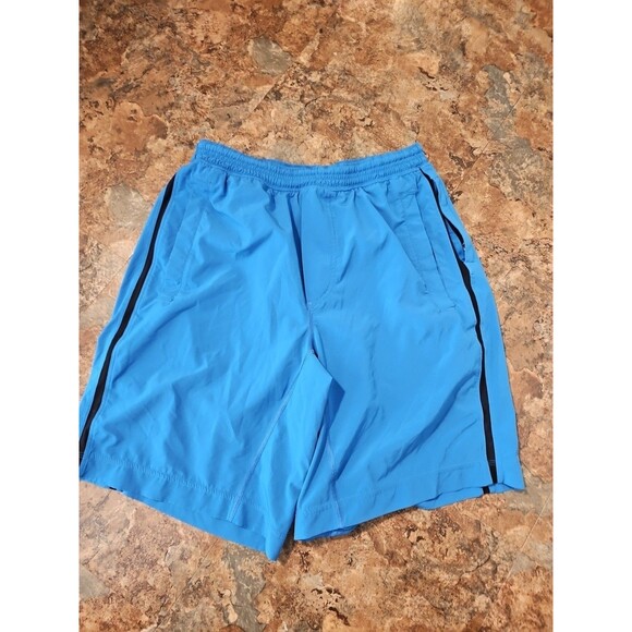 Lululemon Men Blue Pace Breaker‎ Running Short With Liner 26" Waist 9" Insea(L6) - Picture 9 of 9